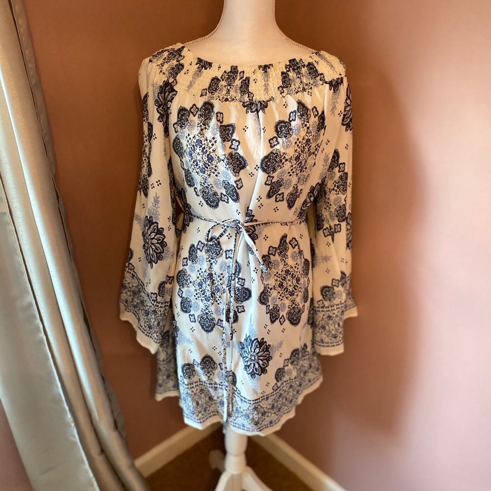 Plus size boho dress